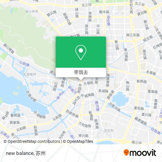 new balance地图