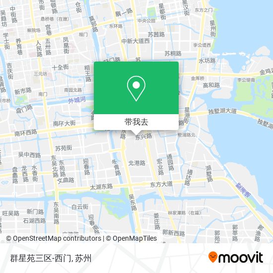 群星苑三区-西门地图