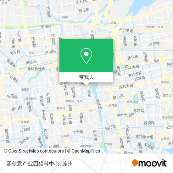 容创意产业园猫科中心地图