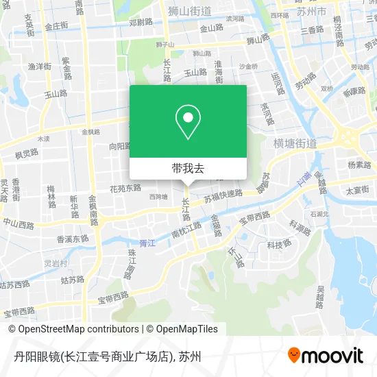 丹阳眼镜(长江壹号商业广场店)地图