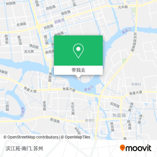 滨江苑-南门地图