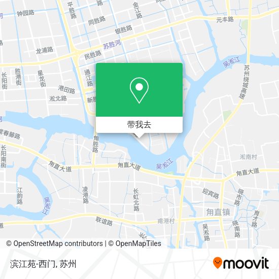 滨江苑-西门地图