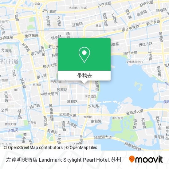 左岸明珠酒店  Landmark Skylight Pearl Hotel地图