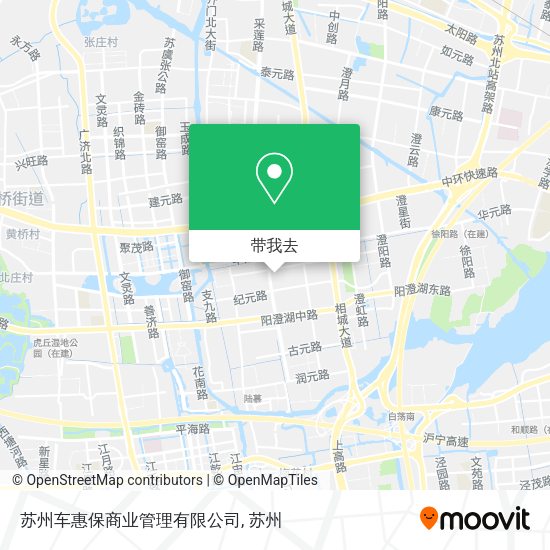 苏州车惠保商业管理有限公司地图