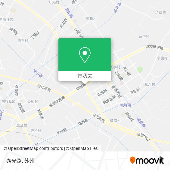 泰光路地图