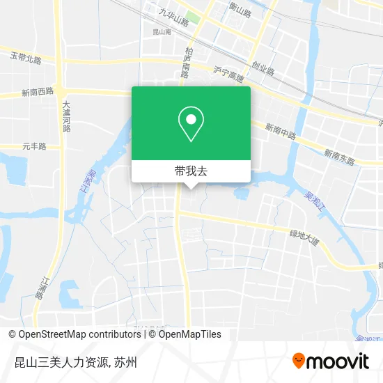 昆山三美人力资源地图