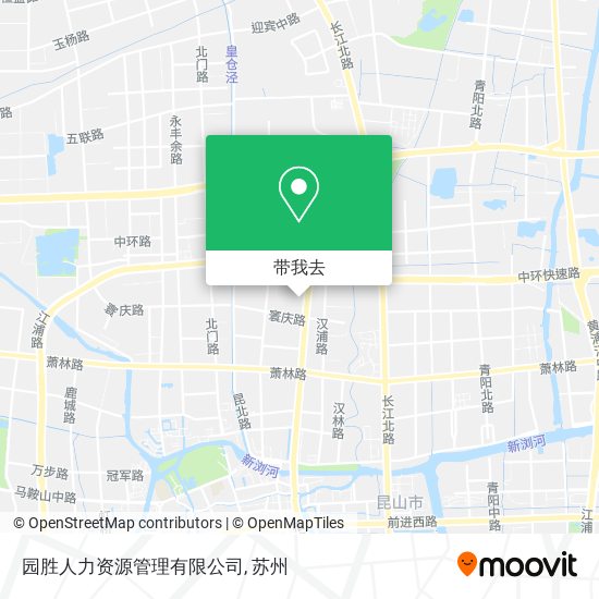 园胜人力资源管理有限公司地图