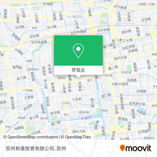 苏州和基投资有限公司地图