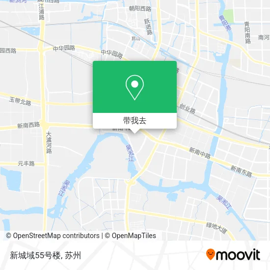 新城域55号楼地图