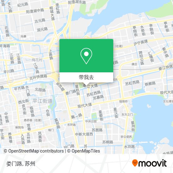 娄门路地图