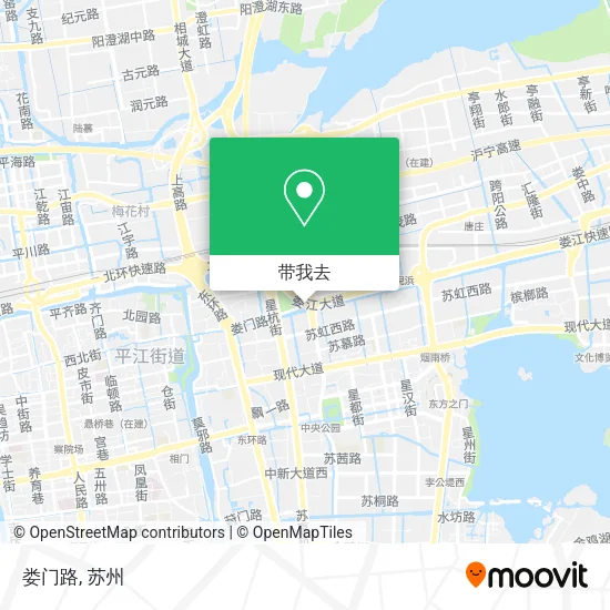 娄门路地图
