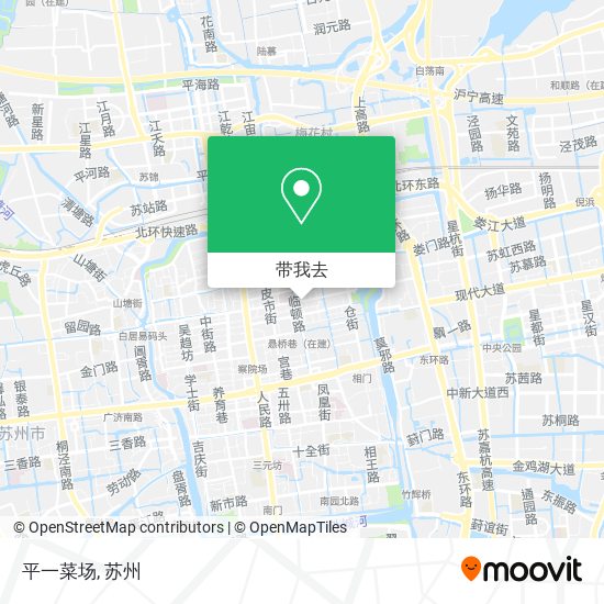 平一菜场地图