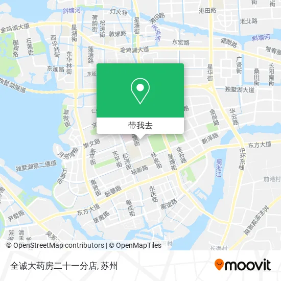 全诚大药房二十一分店地图