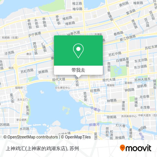 上神鸡汇(上神家的鸡湖东店)地图