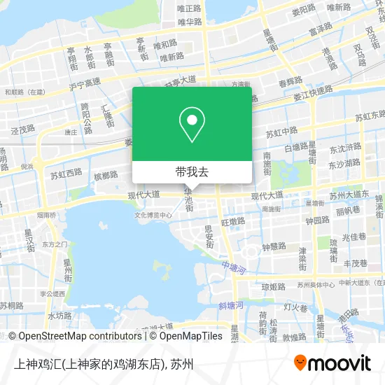上神鸡汇(上神家的鸡湖东店)地图