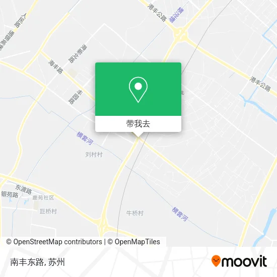 南丰东路地图