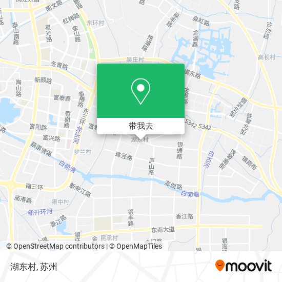湖东村地图