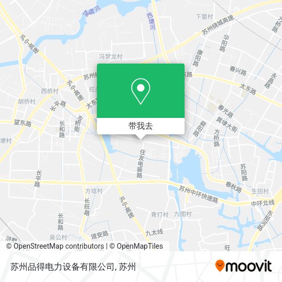 苏州品得电力设备有限公司地图