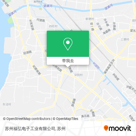 苏州福弘电子工业有限公司地图