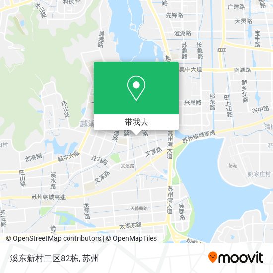 溪东新村二区82栋地图