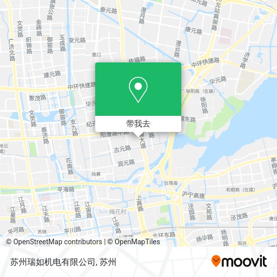 苏州瑞如机电有限公司地图