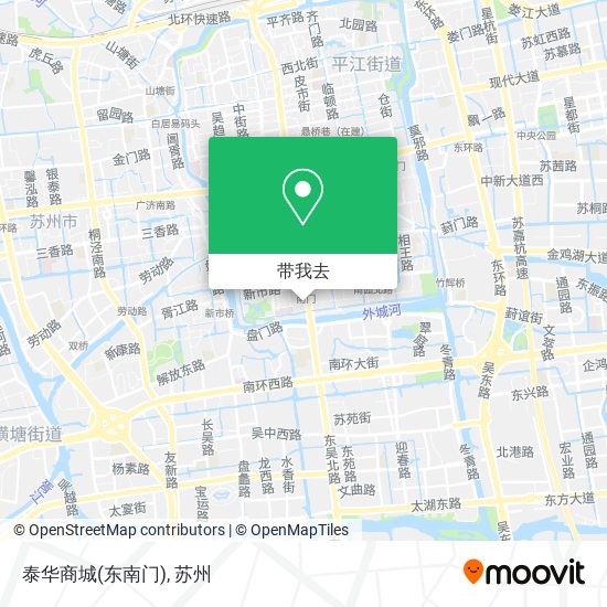 泰华商城(东南门)地图