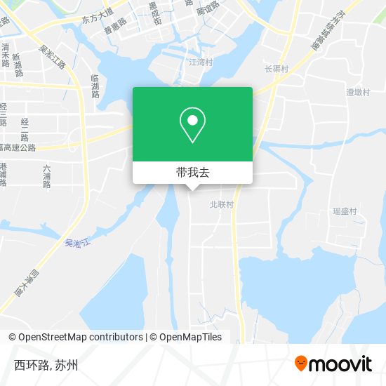 西环路地图