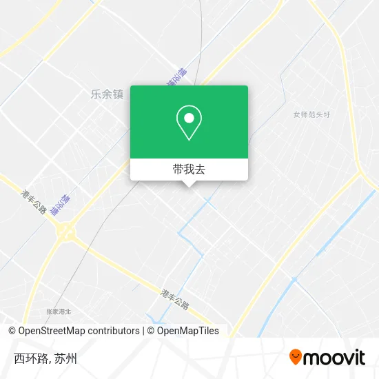 西环路地图