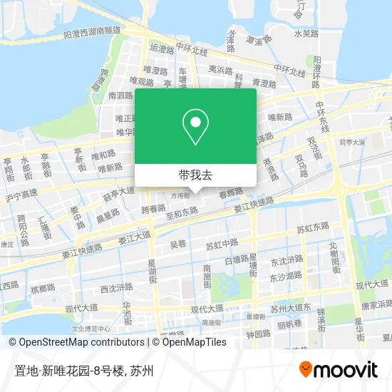 置地·新唯花园-8号楼地图