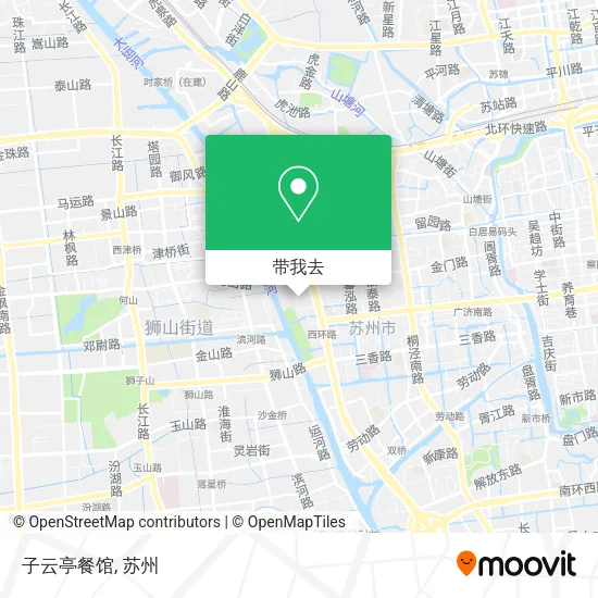 子云亭餐馆地图