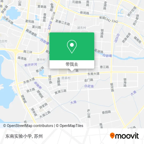 东南实验小学地图