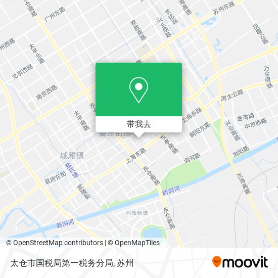 太仓市国税局第一税务分局地图