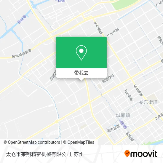 太仓市莱翔精密机械有限公司地图