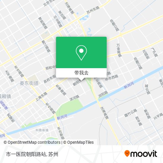 市一医院朝阳路站地图