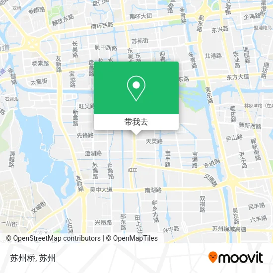 苏州桥地图