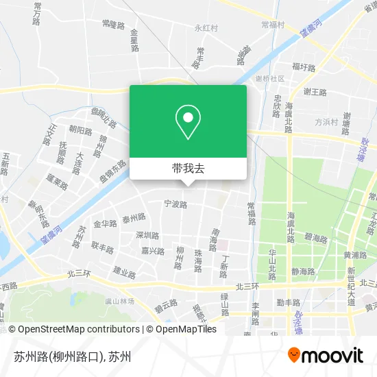 苏州路(柳州路口)地图