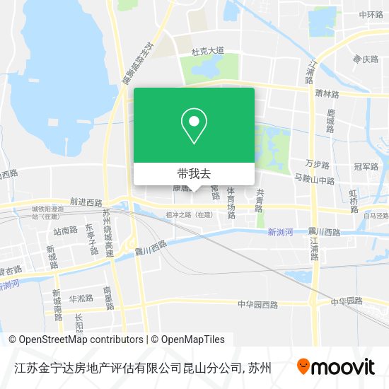 江苏金宁达房地产评估有限公司昆山分公司地图