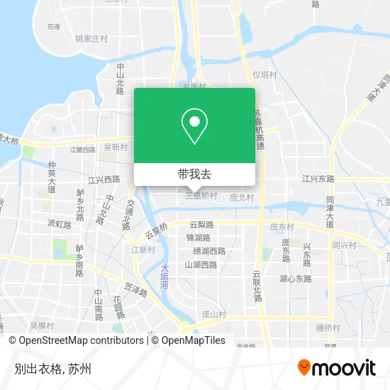 別出衣格地图