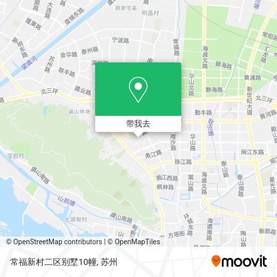 常福新村二区别墅10幢地图