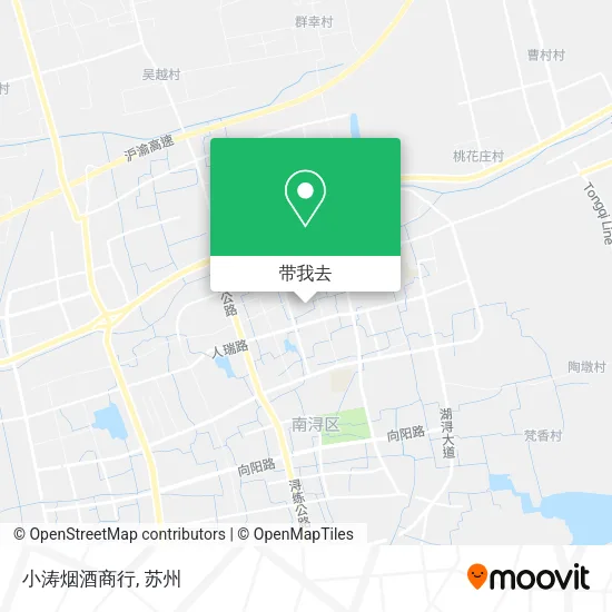 小涛烟酒商行地图