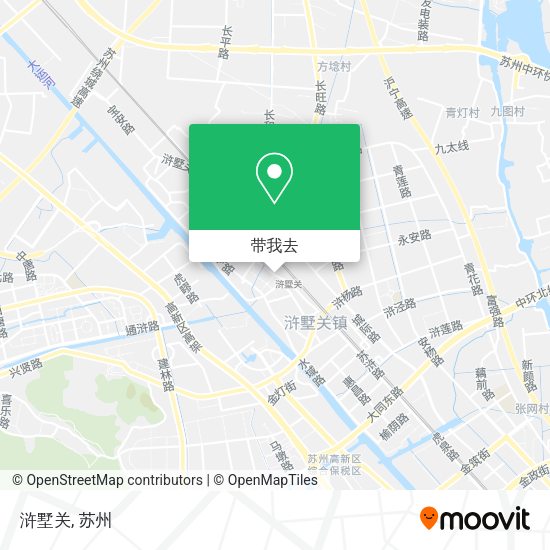 浒墅关地图