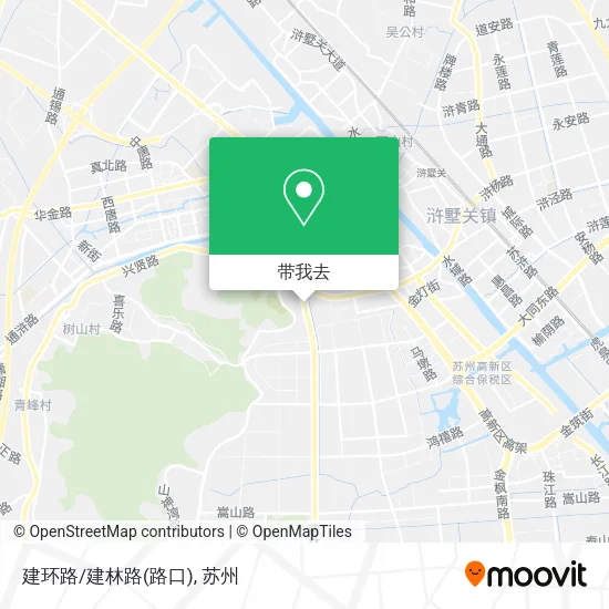 建环路/建林路(路口)地图