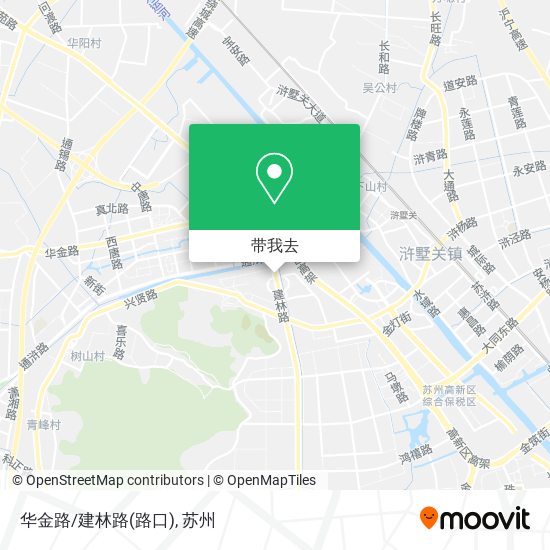 华金路/建林路(路口)地图