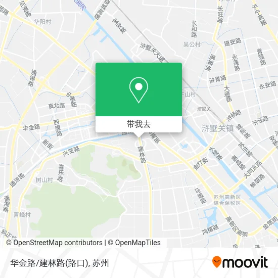 华金路/建林路(路口)地图