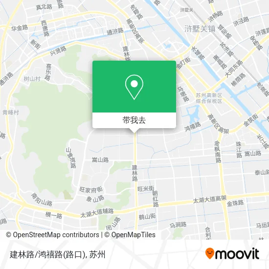 建林路/鸿禧路(路口)地图
