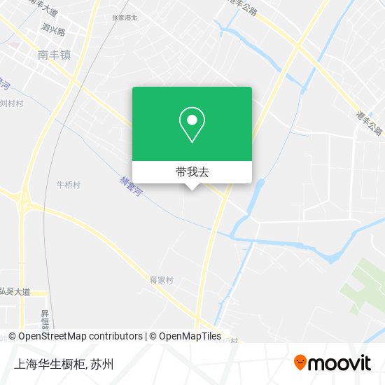上海华生橱柜地图