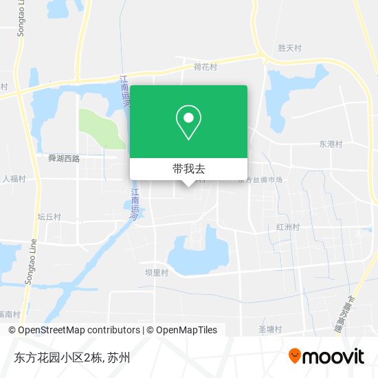 东方花园小区2栋地图