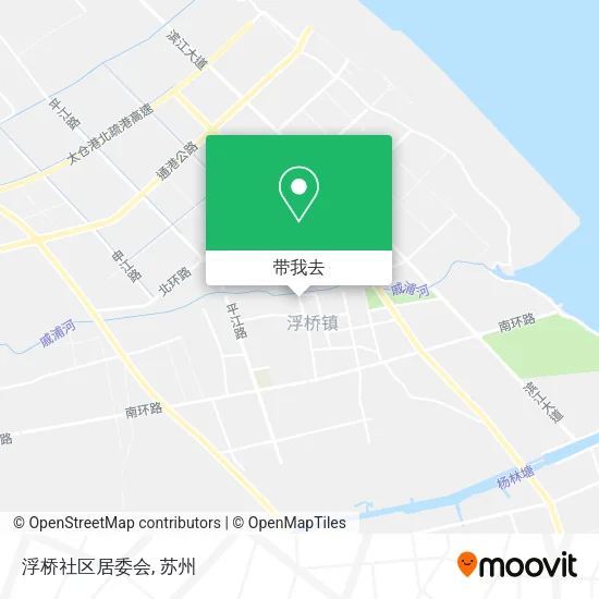 浮桥社区居委会地图