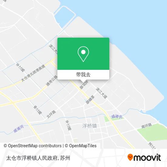 太仓市浮桥镇人民政府地图