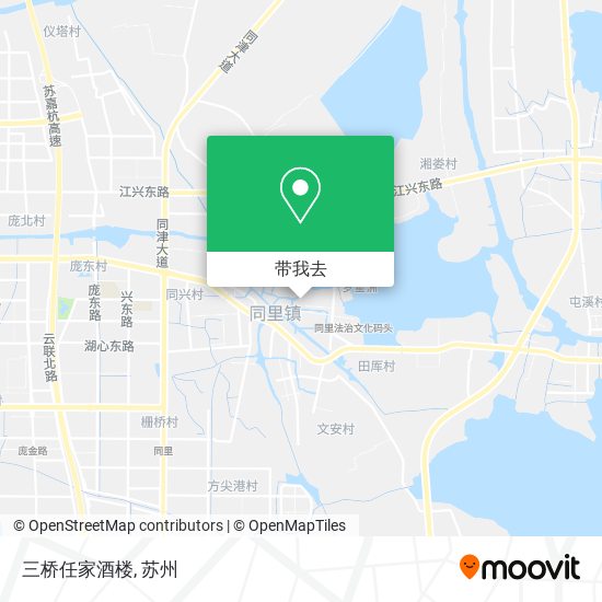 三桥任家酒楼地图